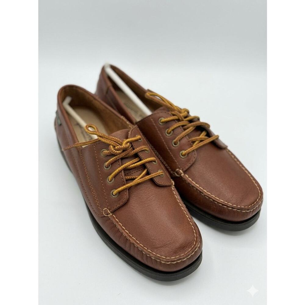 NEW! Eastland Falmouth Camp Women's Moccasins Leather Oxford Shoes US 9.5 Tan - Picture 3 of 8